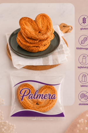 PALMERA - szívecske levelestésztából